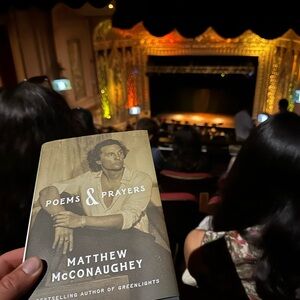 Poems & Prayers Book by Matthew McConaughey